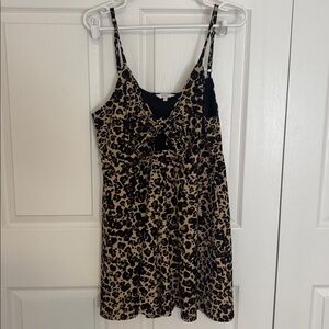Candie's Leopard Print Romper